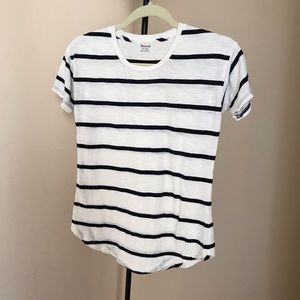 MADEWELL Striped Tee Size XXS